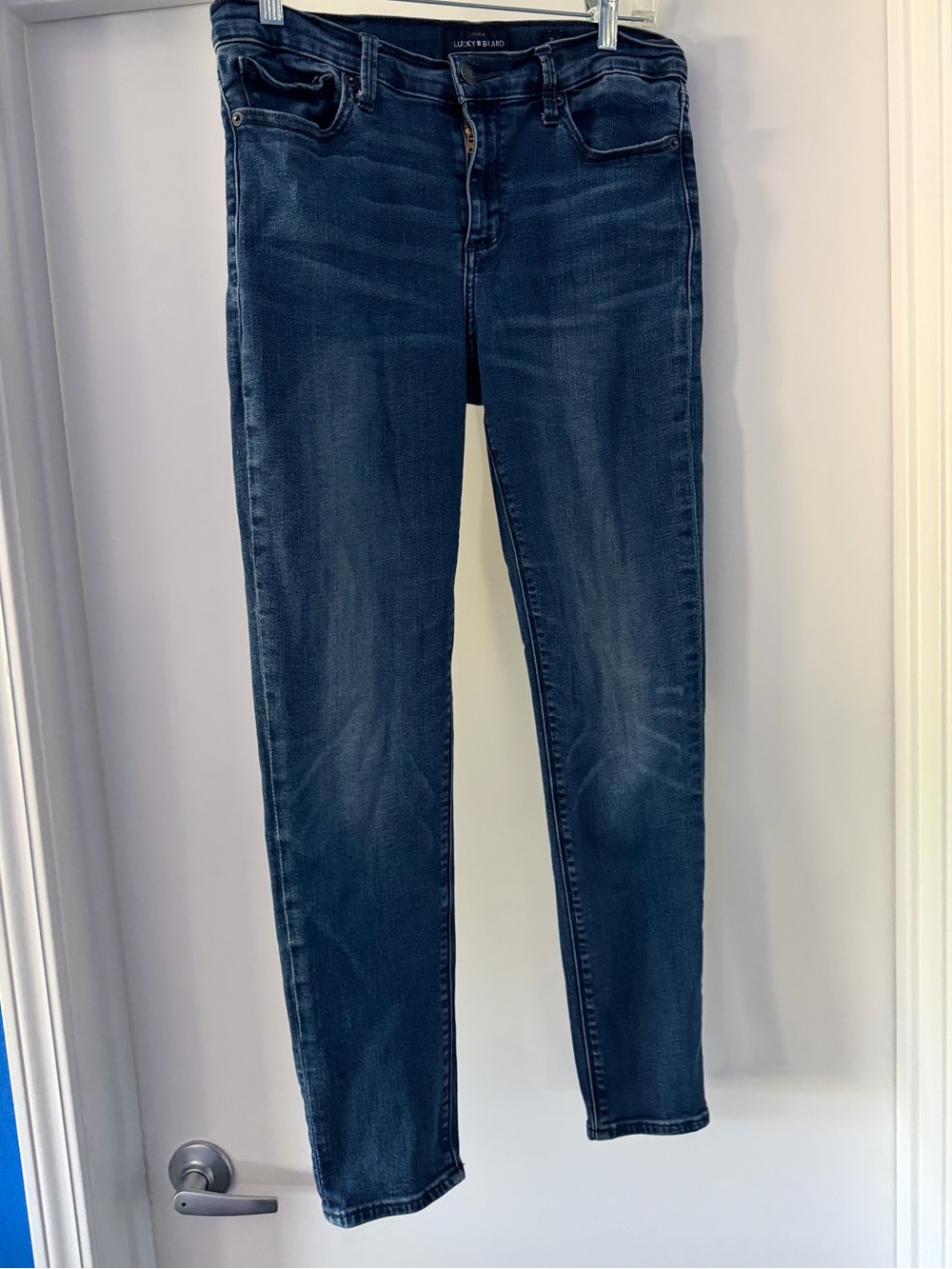 Lucky Brand Women's Dark Blue Skinny Jeans - Slim Fit